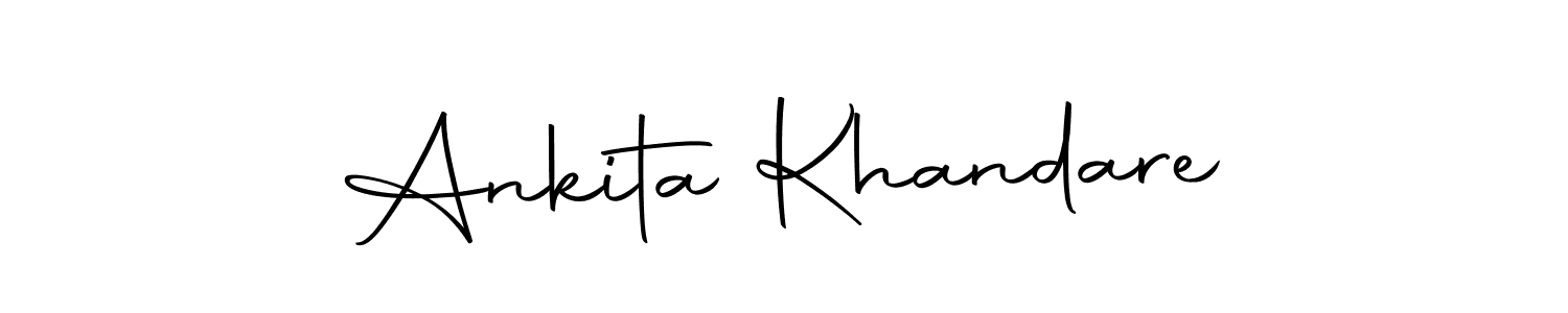 Use a signature maker to create a handwritten signature online. With this signature software, you can design (Autography-DOLnW) your own signature for name Ankita Khandare. Ankita Khandare signature style 10 images and pictures png