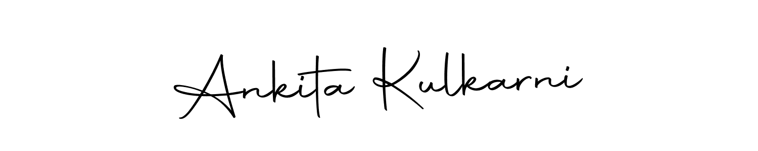 Make a beautiful signature design for name Ankita Kulkarni. Use this online signature maker to create a handwritten signature for free. Ankita Kulkarni signature style 10 images and pictures png