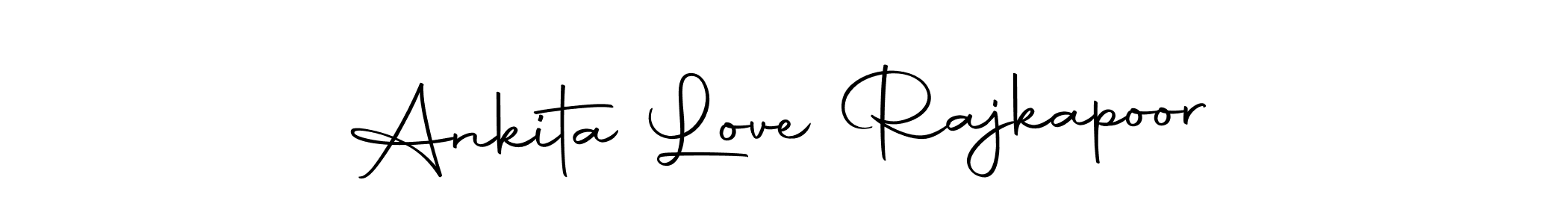 Make a beautiful signature design for name Ankita Love Rajkapoor. Use this online signature maker to create a handwritten signature for free. Ankita Love Rajkapoor signature style 10 images and pictures png