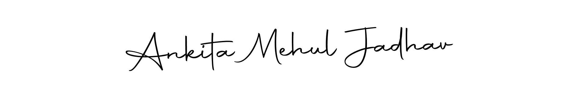 Here are the top 10 professional signature styles for the name Ankita Mehul Jadhav. These are the best autograph styles you can use for your name. Ankita Mehul Jadhav signature style 10 images and pictures png
