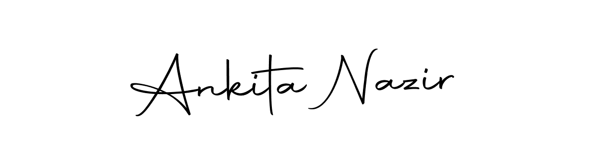 Make a beautiful signature design for name Ankita Nazir. Use this online signature maker to create a handwritten signature for free. Ankita Nazir signature style 10 images and pictures png
