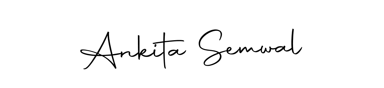 This is the best signature style for the Ankita Semwal name. Also you like these signature font (Autography-DOLnW). Mix name signature. Ankita Semwal signature style 10 images and pictures png