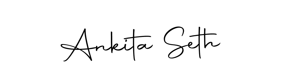 Make a beautiful signature design for name Ankita Seth. With this signature (Autography-DOLnW) style, you can create a handwritten signature for free. Ankita Seth signature style 10 images and pictures png