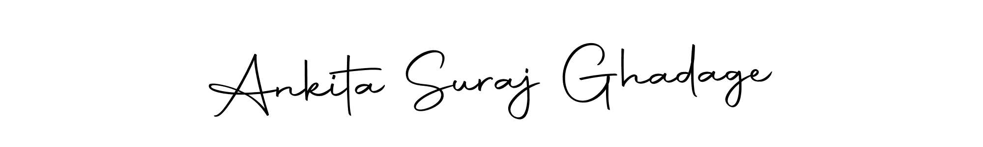 The best way (Autography-DOLnW) to make a short signature is to pick only two or three words in your name. The name Ankita Suraj Ghadage include a total of six letters. For converting this name. Ankita Suraj Ghadage signature style 10 images and pictures png