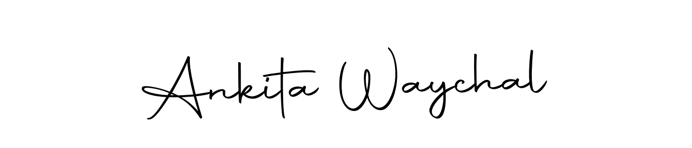 You can use this online signature creator to create a handwritten signature for the name Ankita Waychal. This is the best online autograph maker. Ankita Waychal signature style 10 images and pictures png