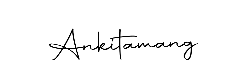 Similarly Autography-DOLnW is the best handwritten signature design. Signature creator online .You can use it as an online autograph creator for name Ankitamang. Ankitamang signature style 10 images and pictures png