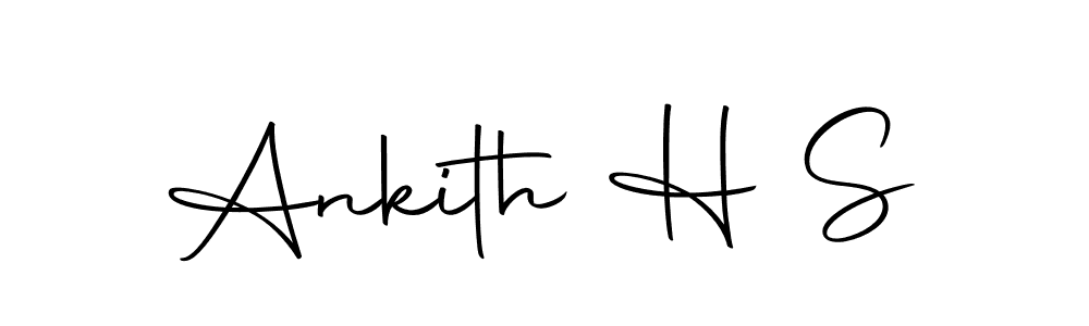 if you are searching for the best signature style for your name Ankith H S. so please give up your signature search. here we have designed multiple signature styles  using Autography-DOLnW. Ankith H S signature style 10 images and pictures png