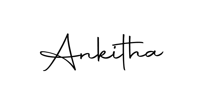 Use a signature maker to create a handwritten signature online. With this signature software, you can design (Autography-DOLnW) your own signature for name Ankitha. Ankitha signature style 10 images and pictures png