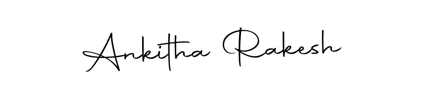 You should practise on your own different ways (Autography-DOLnW) to write your name (Ankitha Rakesh) in signature. don't let someone else do it for you. Ankitha Rakesh signature style 10 images and pictures png