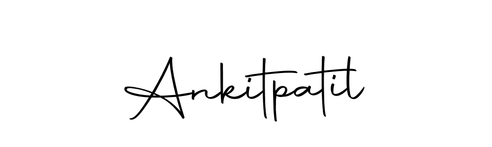 Use a signature maker to create a handwritten signature online. With this signature software, you can design (Autography-DOLnW) your own signature for name Ankitpatil. Ankitpatil signature style 10 images and pictures png