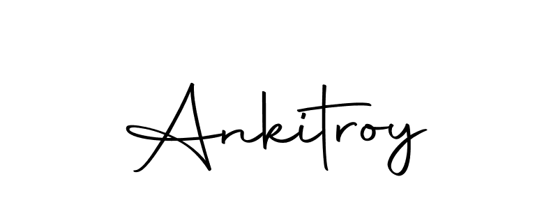 Use a signature maker to create a handwritten signature online. With this signature software, you can design (Autography-DOLnW) your own signature for name Ankitroy. Ankitroy signature style 10 images and pictures png