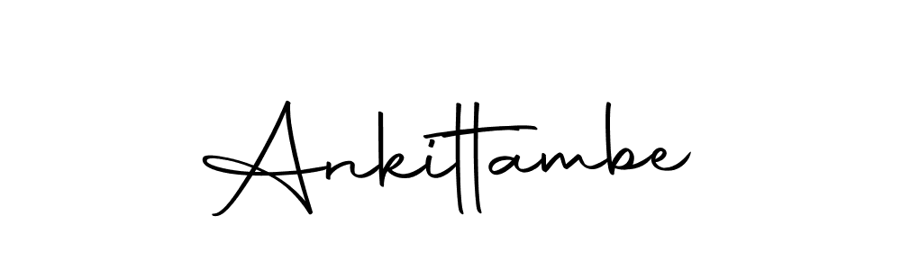 You can use this online signature creator to create a handwritten signature for the name Ankittambe. This is the best online autograph maker. Ankittambe signature style 10 images and pictures png