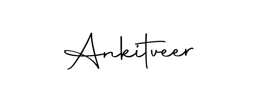 Design your own signature with our free online signature maker. With this signature software, you can create a handwritten (Autography-DOLnW) signature for name Ankitveer. Ankitveer signature style 10 images and pictures png