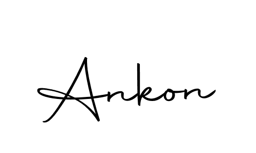 How to make Ankon name signature. Use Autography-DOLnW style for creating short signs online. This is the latest handwritten sign. Ankon signature style 10 images and pictures png