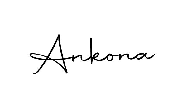Use a signature maker to create a handwritten signature online. With this signature software, you can design (Autography-DOLnW) your own signature for name Ankona. Ankona signature style 10 images and pictures png