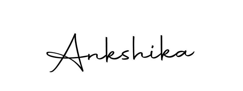 Make a beautiful signature design for name Ankshika. With this signature (Autography-DOLnW) style, you can create a handwritten signature for free. Ankshika signature style 10 images and pictures png