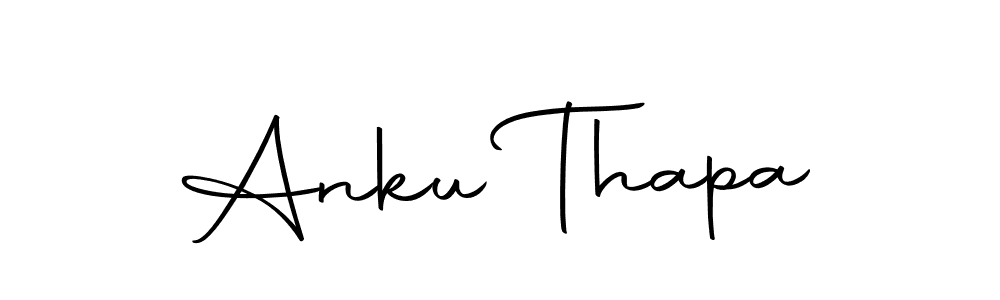 Use a signature maker to create a handwritten signature online. With this signature software, you can design (Autography-DOLnW) your own signature for name Anku Thapa. Anku Thapa signature style 10 images and pictures png