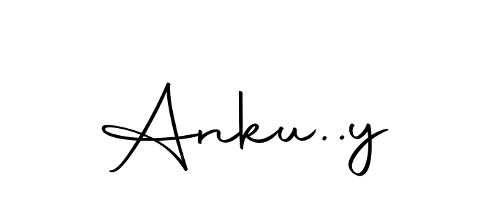 Create a beautiful signature design for name Anku..y. With this signature (Autography-DOLnW) fonts, you can make a handwritten signature for free. Anku..y signature style 10 images and pictures png