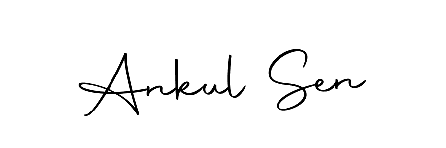 How to make Ankul Sen signature? Autography-DOLnW is a professional autograph style. Create handwritten signature for Ankul Sen name. Ankul Sen signature style 10 images and pictures png