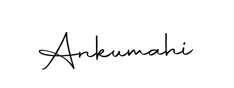 How to make Ankumahi name signature. Use Autography-DOLnW style for creating short signs online. This is the latest handwritten sign. Ankumahi signature style 10 images and pictures png