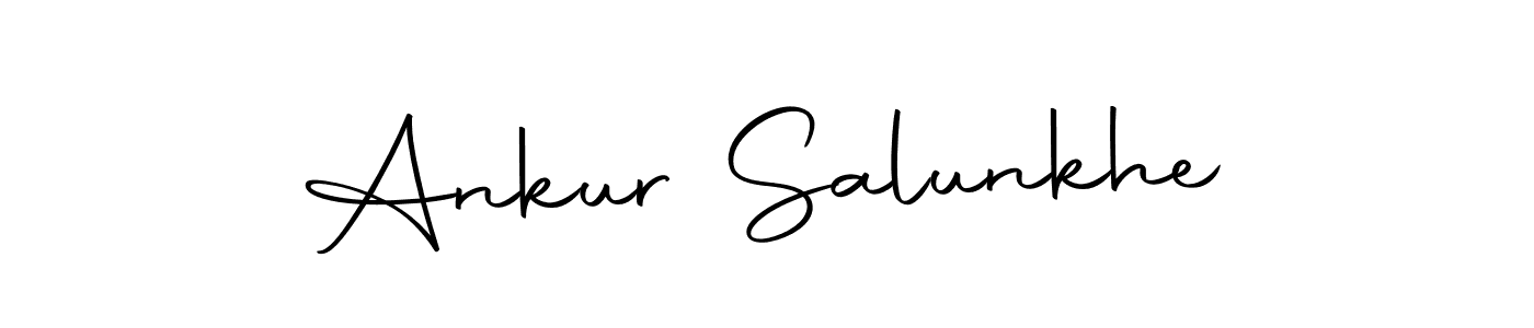 Use a signature maker to create a handwritten signature online. With this signature software, you can design (Autography-DOLnW) your own signature for name Ankur Salunkhe. Ankur Salunkhe signature style 10 images and pictures png