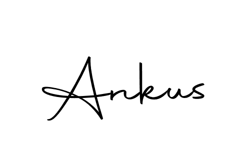 Design your own signature with our free online signature maker. With this signature software, you can create a handwritten (Autography-DOLnW) signature for name Ankus. Ankus signature style 10 images and pictures png