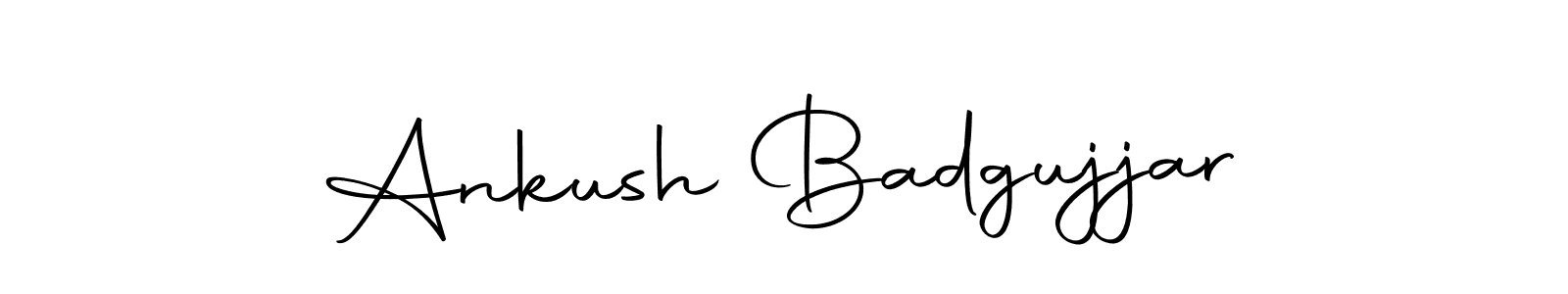 Also we have Ankush Badgujjar name is the best signature style. Create professional handwritten signature collection using Autography-DOLnW autograph style. Ankush Badgujjar signature style 10 images and pictures png