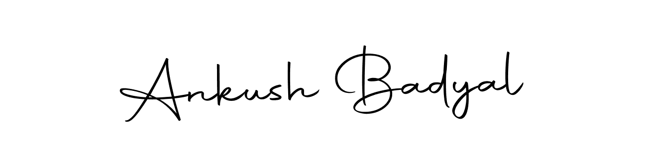 Make a beautiful signature design for name Ankush Badyal. Use this online signature maker to create a handwritten signature for free. Ankush Badyal signature style 10 images and pictures png