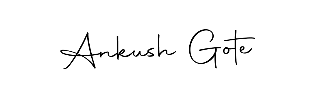 You should practise on your own different ways (Autography-DOLnW) to write your name (Ankush Gote) in signature. don't let someone else do it for you. Ankush Gote signature style 10 images and pictures png