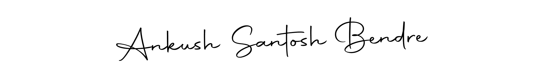 Make a short Ankush Santosh Bendre signature style. Manage your documents anywhere anytime using Autography-DOLnW. Create and add eSignatures, submit forms, share and send files easily. Ankush Santosh Bendre signature style 10 images and pictures png