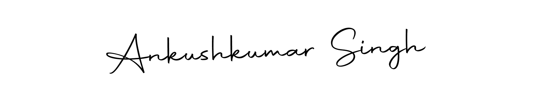 How to make Ankushkumar Singh name signature. Use Autography-DOLnW style for creating short signs online. This is the latest handwritten sign. Ankushkumar Singh signature style 10 images and pictures png