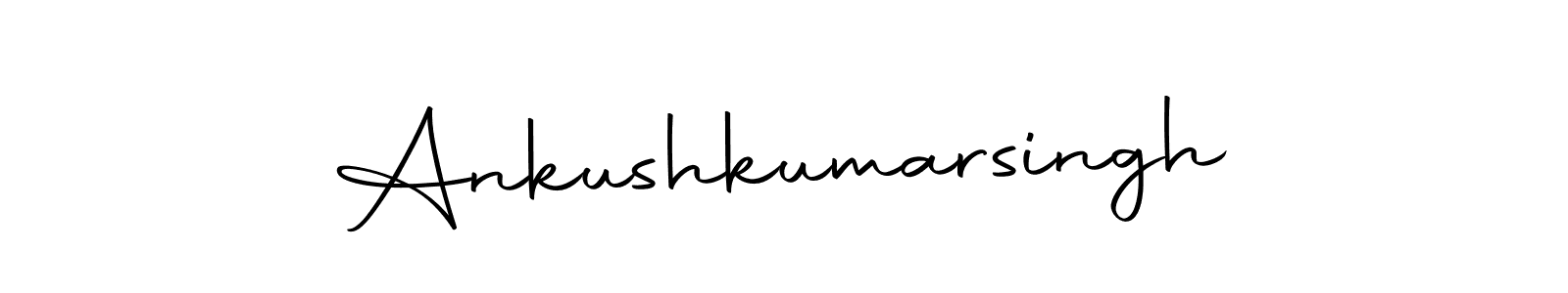 Use a signature maker to create a handwritten signature online. With this signature software, you can design (Autography-DOLnW) your own signature for name Ankushkumarsingh. Ankushkumarsingh signature style 10 images and pictures png