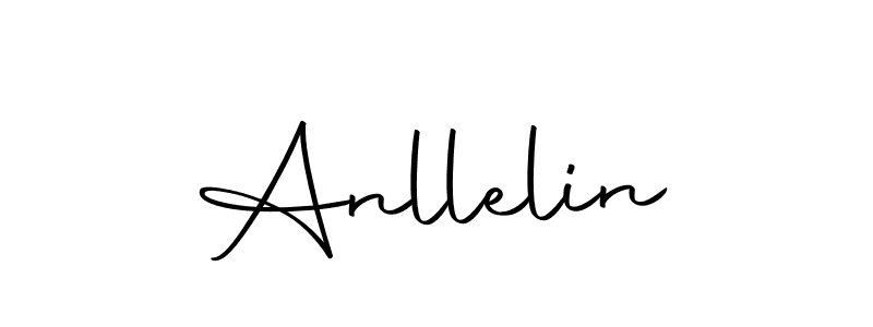 if you are searching for the best signature style for your name Anllelin. so please give up your signature search. here we have designed multiple signature styles  using Autography-DOLnW. Anllelin signature style 10 images and pictures png