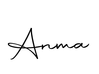 Create a beautiful signature design for name Anma. With this signature (Autography-DOLnW) fonts, you can make a handwritten signature for free. Anma signature style 10 images and pictures png