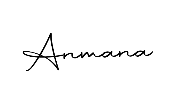 Use a signature maker to create a handwritten signature online. With this signature software, you can design (Autography-DOLnW) your own signature for name Anmana. Anmana signature style 10 images and pictures png