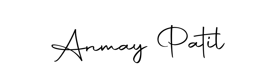 How to make Anmay Patil name signature. Use Autography-DOLnW style for creating short signs online. This is the latest handwritten sign. Anmay Patil signature style 10 images and pictures png