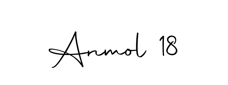 Design your own signature with our free online signature maker. With this signature software, you can create a handwritten (Autography-DOLnW) signature for name Anmol 18. Anmol 18 signature style 10 images and pictures png