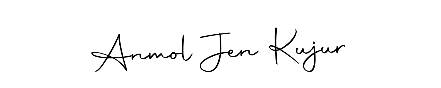 You should practise on your own different ways (Autography-DOLnW) to write your name (Anmol Jen Kujur) in signature. don't let someone else do it for you. Anmol Jen Kujur signature style 10 images and pictures png