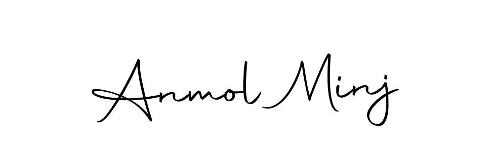 Make a beautiful signature design for name Anmol Minj. With this signature (Autography-DOLnW) style, you can create a handwritten signature for free. Anmol Minj signature style 10 images and pictures png