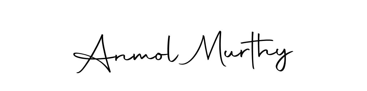 How to make Anmol Murthy name signature. Use Autography-DOLnW style for creating short signs online. This is the latest handwritten sign. Anmol Murthy signature style 10 images and pictures png