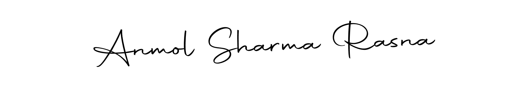 Design your own signature with our free online signature maker. With this signature software, you can create a handwritten (Autography-DOLnW) signature for name Anmol Sharma Rasna. Anmol Sharma Rasna signature style 10 images and pictures png