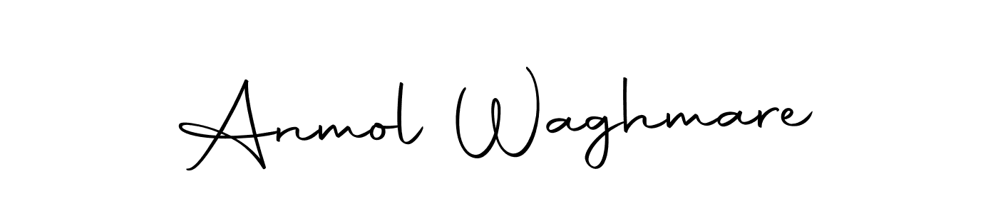 Create a beautiful signature design for name Anmol Waghmare. With this signature (Autography-DOLnW) fonts, you can make a handwritten signature for free. Anmol Waghmare signature style 10 images and pictures png