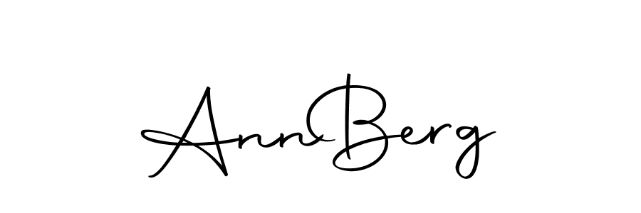 Make a beautiful signature design for name Ann  Berg. With this signature (Autography-DOLnW) style, you can create a handwritten signature for free. Ann  Berg signature style 10 images and pictures png