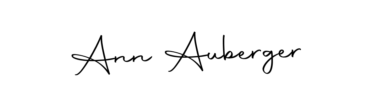 Ann Auberger stylish signature style. Best Handwritten Sign (Autography-DOLnW) for my name. Handwritten Signature Collection Ideas for my name Ann Auberger. Ann Auberger signature style 10 images and pictures png