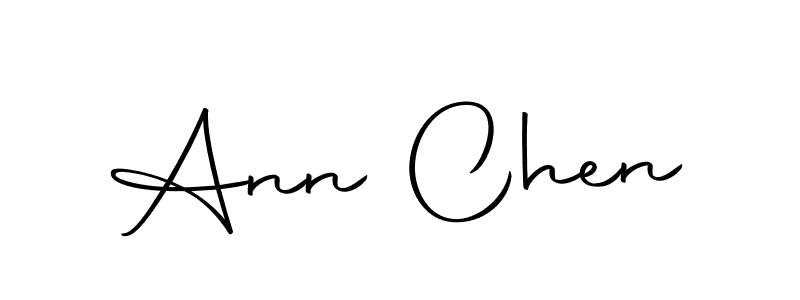 Ann Chen stylish signature style. Best Handwritten Sign (Autography-DOLnW) for my name. Handwritten Signature Collection Ideas for my name Ann Chen. Ann Chen signature style 10 images and pictures png