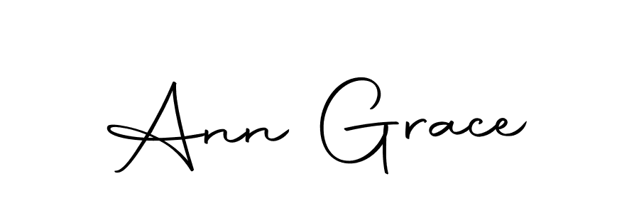Make a beautiful signature design for name Ann Grace. With this signature (Autography-DOLnW) style, you can create a handwritten signature for free. Ann Grace signature style 10 images and pictures png