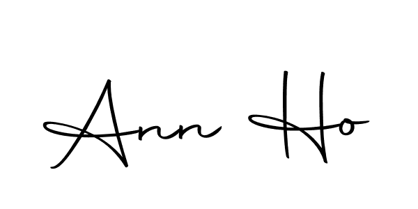 Ann Ho stylish signature style. Best Handwritten Sign (Autography-DOLnW) for my name. Handwritten Signature Collection Ideas for my name Ann Ho. Ann Ho signature style 10 images and pictures png