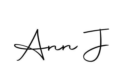 The best way (Autography-DOLnW) to make a short signature is to pick only two or three words in your name. The name Ann J include a total of six letters. For converting this name. Ann J signature style 10 images and pictures png