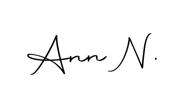 if you are searching for the best signature style for your name Ann N.. so please give up your signature search. here we have designed multiple signature styles  using Autography-DOLnW. Ann N. signature style 10 images and pictures png