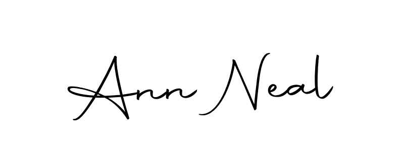 Use a signature maker to create a handwritten signature online. With this signature software, you can design (Autography-DOLnW) your own signature for name Ann Neal. Ann Neal signature style 10 images and pictures png